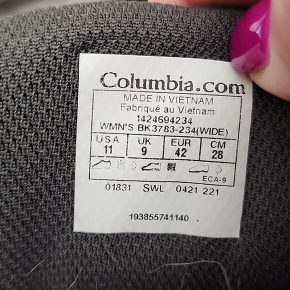 Women's Columbia Newton ridge winter boots size 11 worn  X2 times - Picture 4 of 6